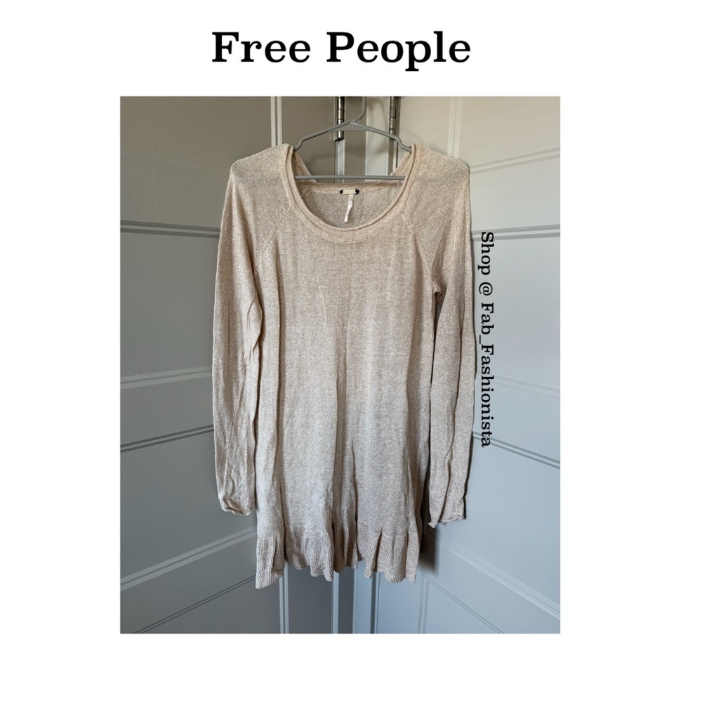 Free People tunic sweater size medium